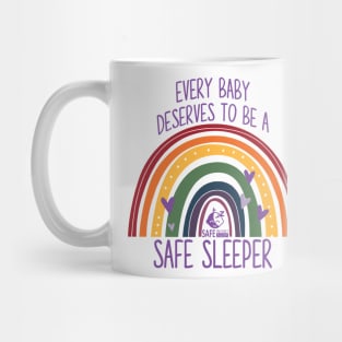 Safe Sleepers LGBTQ+ Rainbow Mug